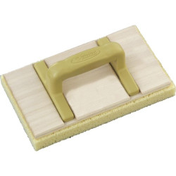 Taloche bois eponge 25x14 rectangle