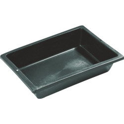 Auge plastique noire 25 litres