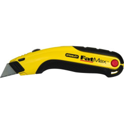Couteau fatmax a lame retractable corps bi matiere magasin 5 lames