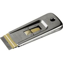 Lames de gratte-vitres metal - etui 10