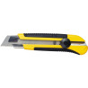 Cutter 25 mm dynagrip ep lame secable 0,7 mm molette crant