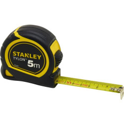 Mètre-ruban de poche 5m bi-matériel stanley