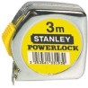 Mètre-ruban de poche powerlock métal 3mx12,7mm stanley