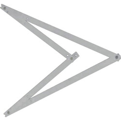 Equerre depliante professionnelle 1220 x 50 x 20 mm