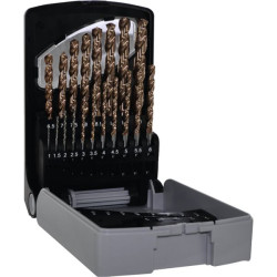 Coffret furius 19 forets hss fusio ø 1 à 10 mm par 1/2