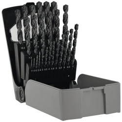 Coffret foret e tbx hs cob blade 25 forets affutage 4 faces 1 a 13 mm