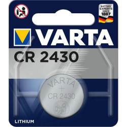 Piles electroniques varta 1 x cr2430 - lithium