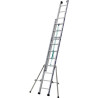 Echelle couliss.alu gr 2 plans 4m66/ 8m02