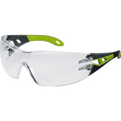 Lunette pheos pc incolore uv 2c-1,2 supravision hc-af monture noir/vert