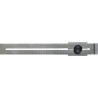 Jauge parallèle de tracage lg 250 mmacier chrome gravure profonde