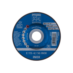 Disques à  ébarber sg-elastic inox e 115-4 a 30 n sg-inox/22,23