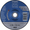 Meule d'ébarbage coudée p our aluminium a24nsg 115x 7,2mm pferd