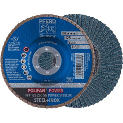 Disque a lamelles z 60sg droit 125mm g60 pferd