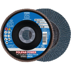Disque a lamelles z 40sgp power 125mm g40 pferd