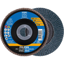 Disque a lamelles z 40psf droit 115mm g40 pferd