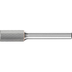 Fraise sur tige carbure cylindrique avec denture frontale 1020 5 6mm 10x20mm pferd