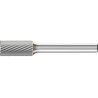 Fraise sur tige carbure cylindrique avec denture frontale 1020 5 6mm 10x20mm pferd