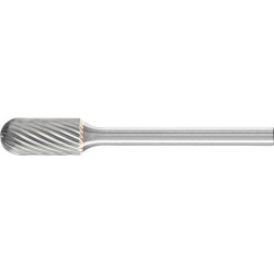 Mini-fraise sur tige carb ure forme cyl. bout arron di 0613 5 3mm 6x13mm pfer d