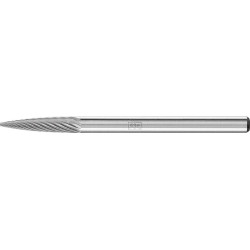 Mini-fraise sur tige carbure forme ogive bout pointu 0313 5 3mm 3x13mm pferd