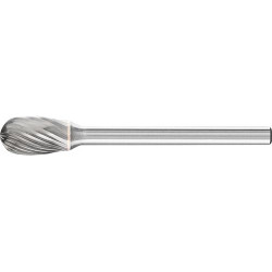 Mini-fraise sur tige carbure forme goutte 0610 5 3mm 6x10mm pferd
