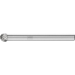 Mini-fraise sur tige carbure forme sphérique 0403 4 3mm 4x3mm pferd