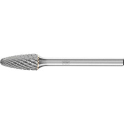 Mini-fraise sur tige carb ure forme ogive bout rond 0613 4 3mm 6x13mm pferd