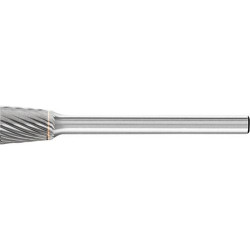 Mini-fraise sur tige carbure forme angulaire 0607 5 3mm 6x7mm pferd