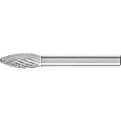 Fraise sur tige carbure forme flamme b 0820 3plus 6mm 8x20mm pferd