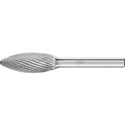Fraise sur tige carbure forme flamme b 1230 3plus 6mm 12x30mm pferd