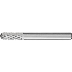 Fraise sur tige carbure forme cyl. bout arrondi 0616 3plus 6mm 6x16mm pferd