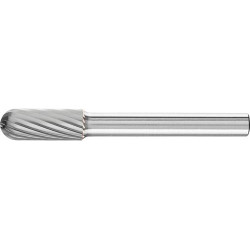 Fraise sur tige carbure forme cyl. bout arrondi 0820 3 6mm 8x20mm pferd