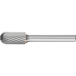 Fraise sur tige carbure forme cyl. bout arrondi 1020 3 6mm 10x20mm pferd