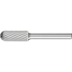 Fraise sur tige carbure forme cyl. bout arrondi 1025 3 6mm 10x25mm pferd