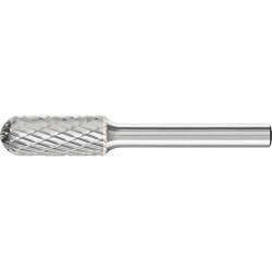 Fraise sur tige carbure forme cyl. bout arrondi 1025 3plus 6mm 10x25mm pferd