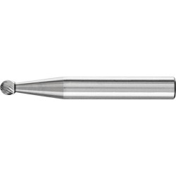 Fraise sur tige carbure f orme sphérique 0403 5 6mm 4x3,6mm pferd