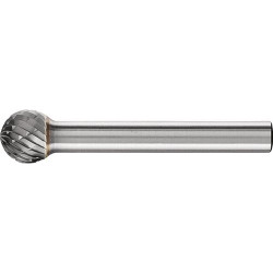 Fraise sur tige carbure forme sphérique 1009 3plus 6mm 10x9mm pferd