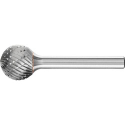 Fraise sur tige carbure forme sphérique 1614 3plus 6mm 16x14mm pferd