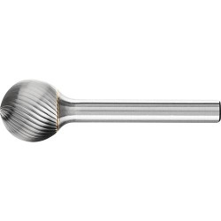 Fraise sur tige carbure forme sphérique 1614 5 6mm 16x14,3mm pferd