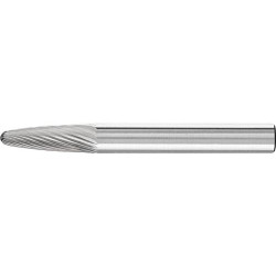 Fraise sur tige carbure forme ogive bout rond 0618 5 6mm 6x18mm pferd