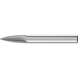 Fraise sur tige carbure f orme ogive bout pointu 06 18 5 6mm 6x18mm pferd
