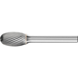 Fraise sur tige carbure forme goutte 1220 3 6mm 12x20mm pferd