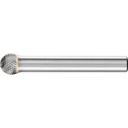 Fraise sur tige carb forme sphér. 0807 micro 6mm 8x7mm pferd