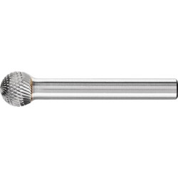 Fraise sur tige carb forme sphér. 1009 micro 6mm 10x9mm pferd