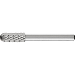 Fraise sur tige hss forme cyl. bout arrondi c 0820 3 6mm 8x20mm pferd