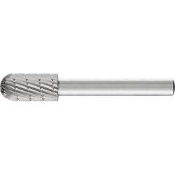 Fraise sur tige hss forme cyl. bout arrondi c 1020 3 6mm 10x20mm pferd