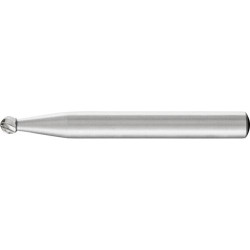 Fraise sur tige hss forme sphérique f 0403 3 6mm 4x3,6mm pferd