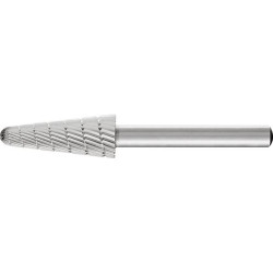 Fraise sur tige hss forme conique bout rond l 1020 3 6mm 10x20mm pferd