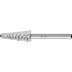 Fraise sur tige hss forme conique bout rond l 1230 3 6mm 12x30mm pferd