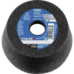 Meule boisseau 20a16qsg 110x55mm pferd