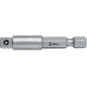 Adaptateur pour douilles 1/4 pour embouts 1/4 50mm wera